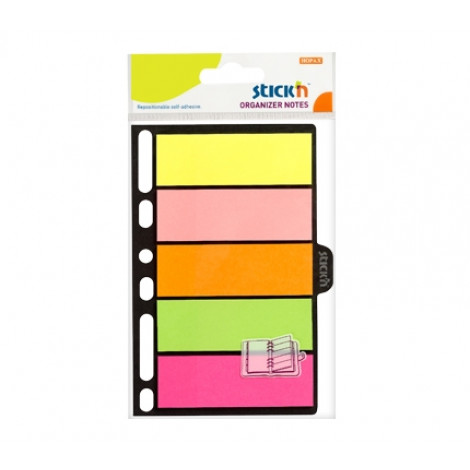 Stick'n Clear Note 21069 Multi Neon Color