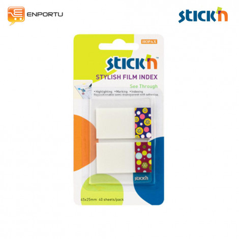 STICK'N Imprinted Clearnotes 21388 Spots