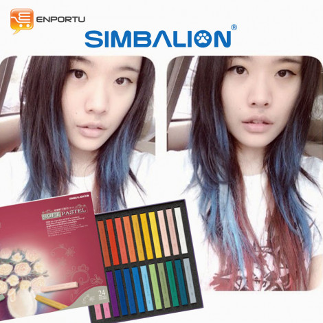 SIMBALION Hair Chalk 24 Colors