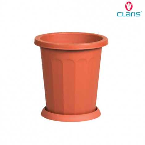 Pot Flora + Tatakan 5720