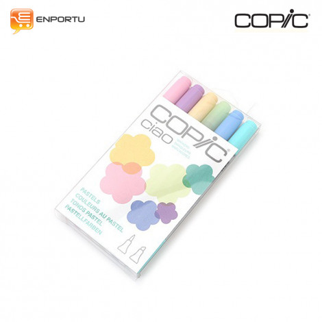 COPIC Ciao 6pcs Pastel Set