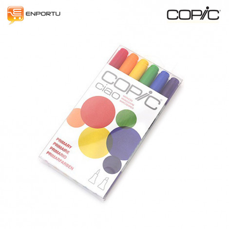 COPIC Ciao 6pcs Primary Set