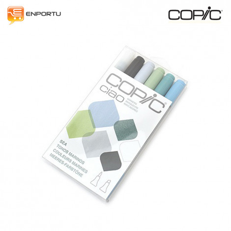 COPIC Ciao 6pcs Sea Set