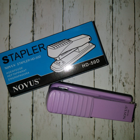 Novus Stapler Besi HD-50D Violet