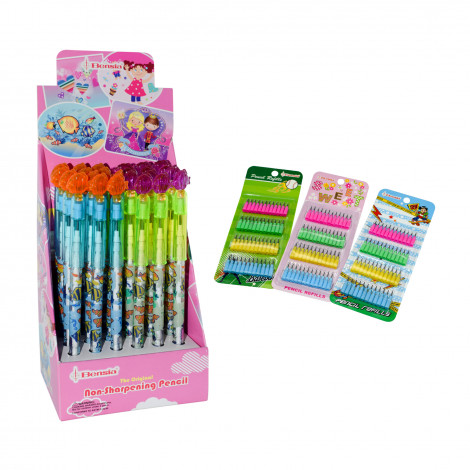 Paket bensia pensil susun PARD-QZ (24 pc) + 3 set reill pensil HFN 