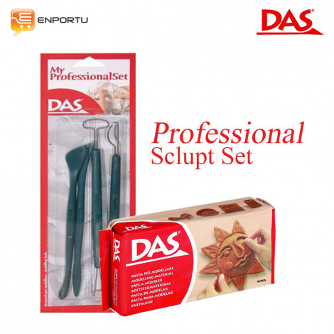 Paket DAS Sculpt Professional Set Brown - 1000 gr