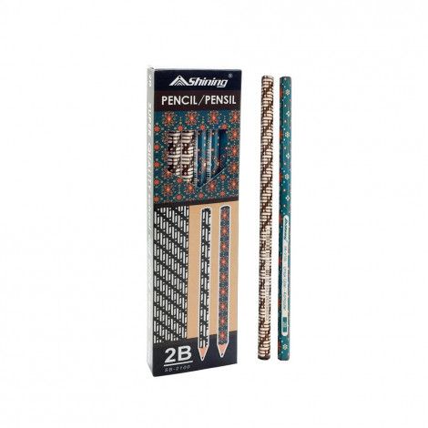 Shining Pensil 2B Batik Set 12 Pc ( SB-2100 )