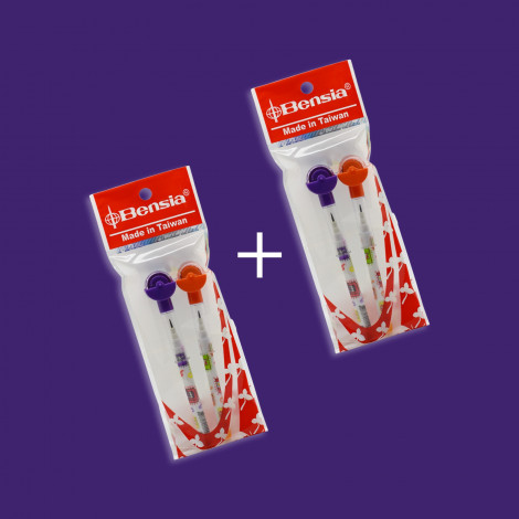 Bensia Paket Pensil Susun Mainan Stempel isi 4 Pcs 05LM4-3