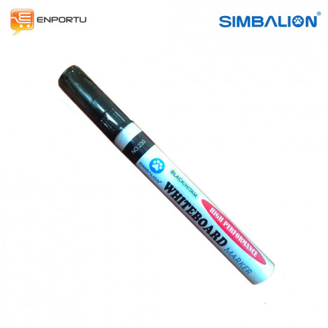 SIMBALION Spidol Whiteboard Black