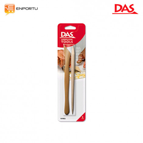 DAS Wooden Cutters Modelling Tools 2Pcs/Set