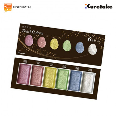 Kuretake Gansai Tambi Pearl Colors