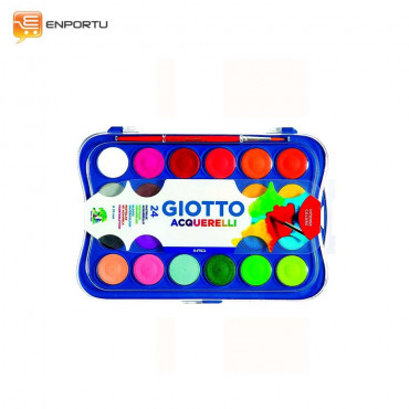 GIOTTO Watercolor Block 30mm 24 Colors 