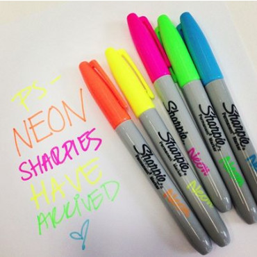 Sharpie Neon Fine - Set 5