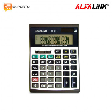 Calculator Alfalink CD-14 = CD-14 A