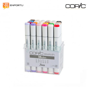 Jual COPIC Sketch Marker 1 Set 24 Colors