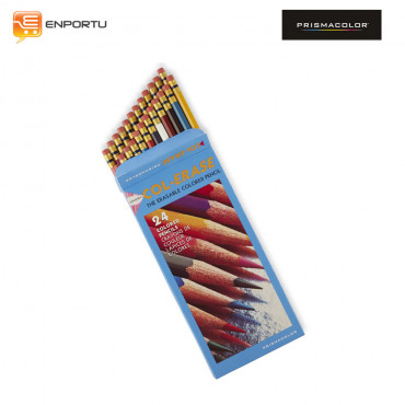 Prismacolor Col-Erase Erasable Colored Pencils, 24-Count