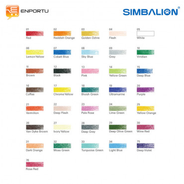 Jual Simbalion Soft Pastel SP-36