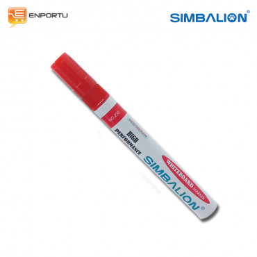 SIMBALION Spidol Whiteboard Red