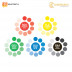 Jual CHAMELEON 5 Pen Primary Tones Set