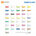 Jual Pensil Warna SIMBALION Metal Case 36 colors C-3600W